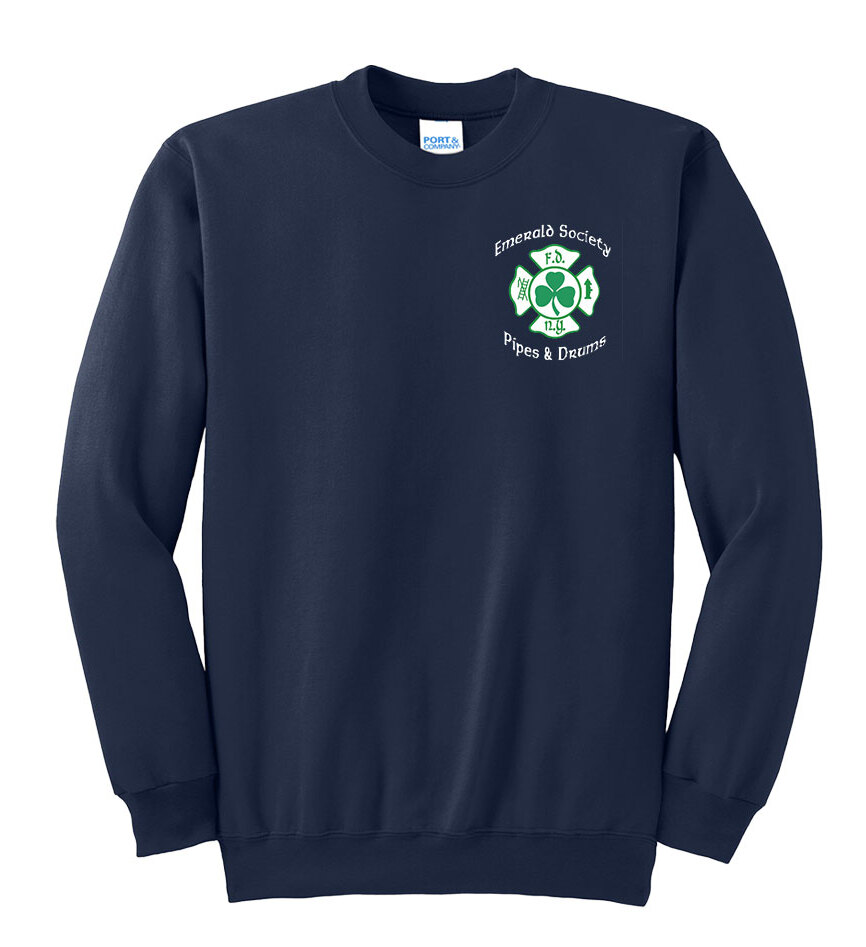 L/S Hoodie Sweatshirt Navy Blue2X Large